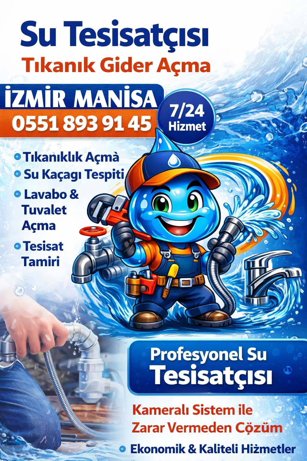 Tesisat problemlerinde doğru müdahale yöntemleri kullanılarak hem zaman hem maliyet açısından avantaj sağlanır ve sistem verimli çalışır